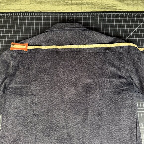 3Sixteen Denim Jacket Navy Black - XLarge - Made in USA - Picture 15 of 16